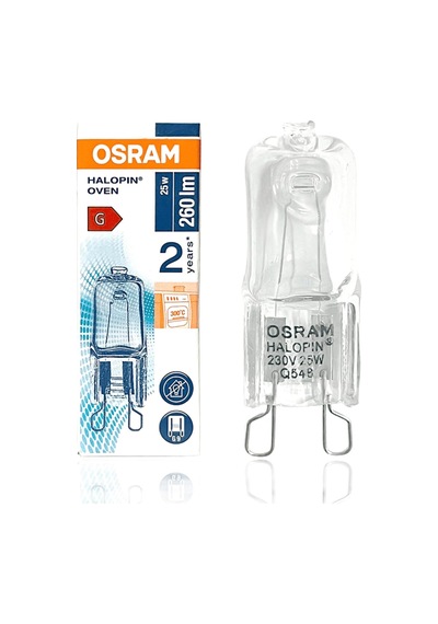 Osram Halopin 25w G9 Halojen Kapsül Ampul, 230v, Standart Duy