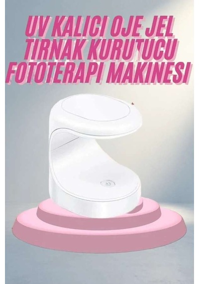 Taşınabilir Oje Kurutucu Fototerapi Makinesi 16 Watt