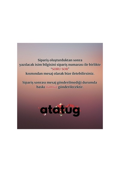 İsim Baskılı Kişiye Özel Kupa & Altlık Kutulu Hediyelik Set
