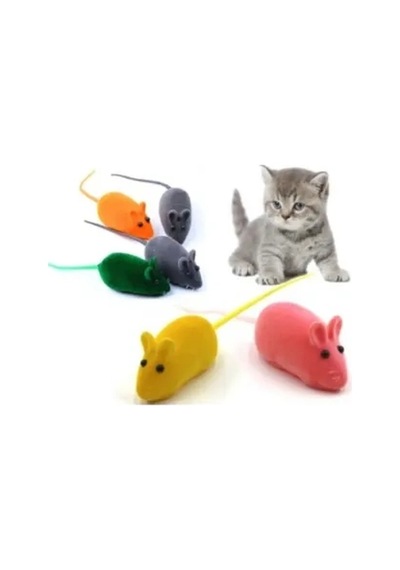 Mey İthalat Kedi Eğitim Oyun Faresi 4 Adet
