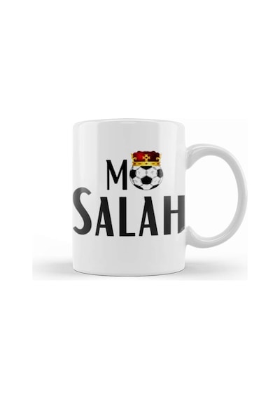 Mo Salah Ballon D'or The Best Player İn The World 2021 Vintage Retro Rainbow Style Kupa Bardak Porselen No12949 Karışık