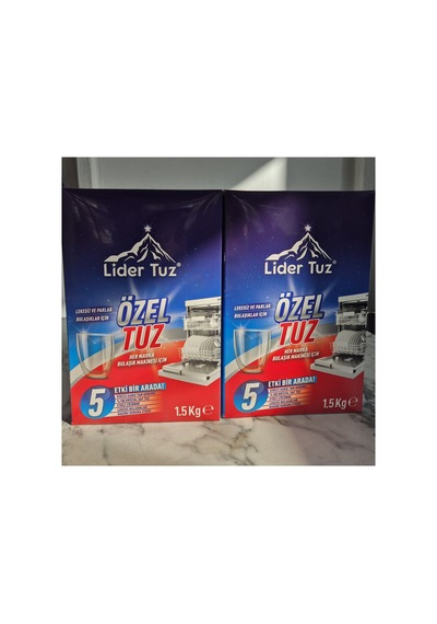 Bulaşık Makine Tuzu 2x 1.5 Kg %100 Yerli