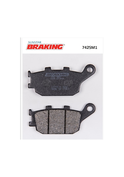YAMAHA MT09 TRACER GT 2022 BRAKING YARI METALİK ARKA FREN BALATASI 742SM1