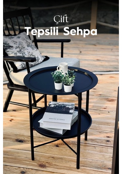 Katlanır Çift Tepsili Sehpa Diğer