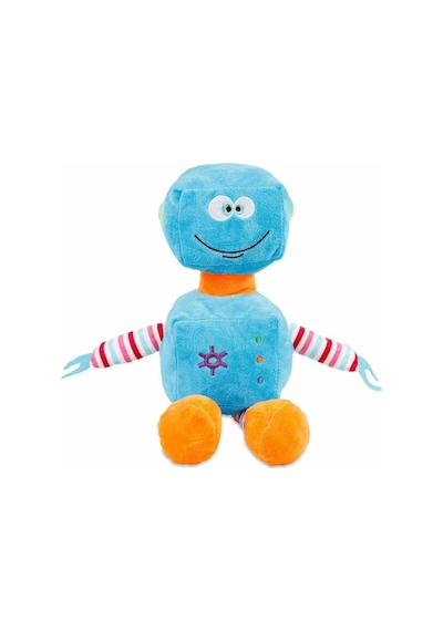 Sevimli Peluş Robot 30-35 Cm - Teknolojik Temalı Soft Çocuk Ve Uyku Arkadaşı