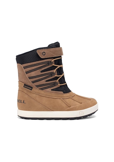 Merrell Merrell Snow Bank 5.0 Waterproof Çocuk Sarı Outdoor Ayakkabı 13918 Hardal