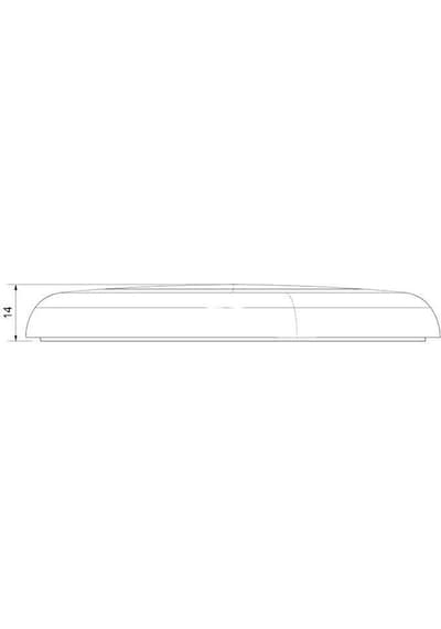 Sanel Spot Yüzey 24 Led Lamba Su Geçirmez 24V Beyaz STCS24W24
