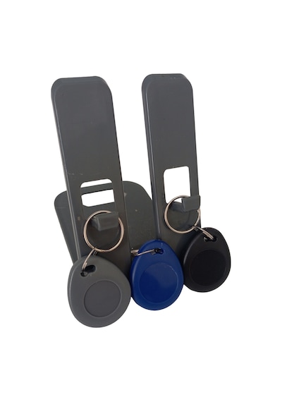 Sr-600 Rfıd Proximity Anahtarlık 125 Khz Ip68 Su Geçirmez Geçiş Kontrol Keyfob 1000 Adet