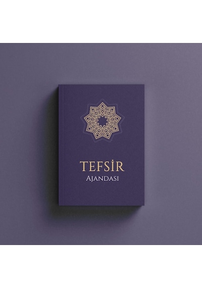 Tefsir Ajandası Normal Seri Lacivert Çok Renkli