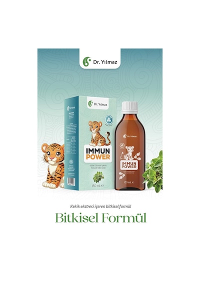 Dr. Yılmaz Immunpower Kekik Ekstresi İçeren Takviye Edici Gıda 150 ML