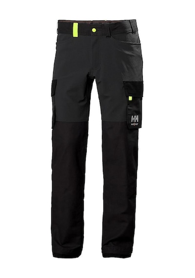 Helly Hansen Workwear Oxford 4x Kargo Pantolon -77408 989 Gri - Siyah C54