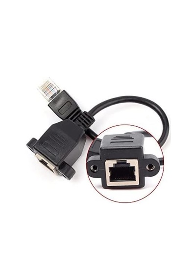 Rj45 Cat5 Cat6 Dişi Erkek Çevirici Koruyucu Adaptör