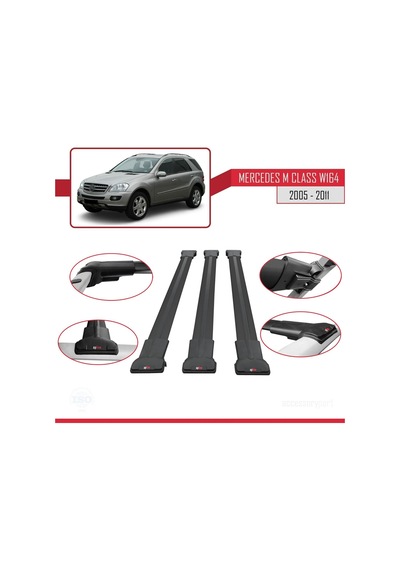 Mercedes M Class 2 W164 2005-2011 Arası İle Uyumlu Fly Model Ar