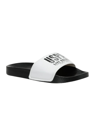 U.S. Polo Assn. U.S Polo Assn Gusty 3FX Beyaz Erkek Plaj Terlik Beyaz