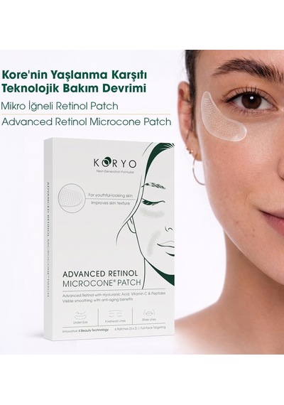 Advanced Retinol Mikrocone Patch Mikro İğneli Retinol Patch