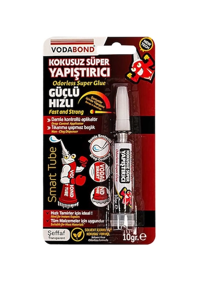Vodabond Kokusuz Süper Hızlı Yapıştırıcı 10 Gr Diğer