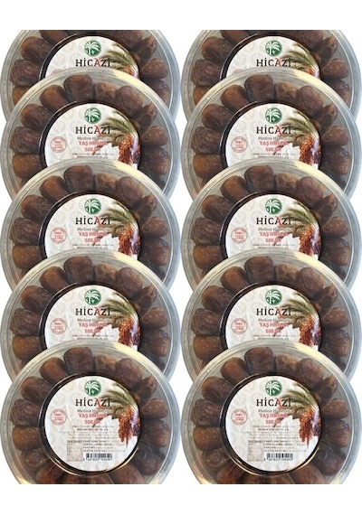 Sukkari Taze-yaş Hurma 10'lu 500grx10 5kg 5 KG