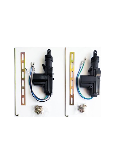 24 Volt Merkezi Kilit Uyumlu Motoru İkili Set 5 Kablo Ve 2 Kablo