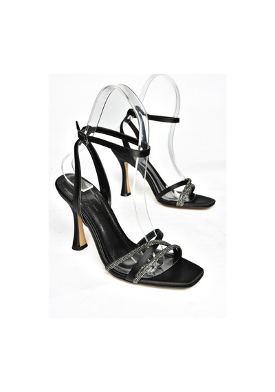 Fox Shoes S569812504 Siyah Kumaş Kadın Ayakkabı Siyah