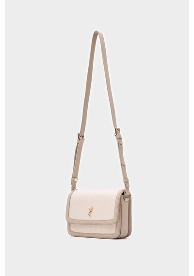 Zeyad Moda Rozi Kadın Omuz & Çapraz Çanta VİZON