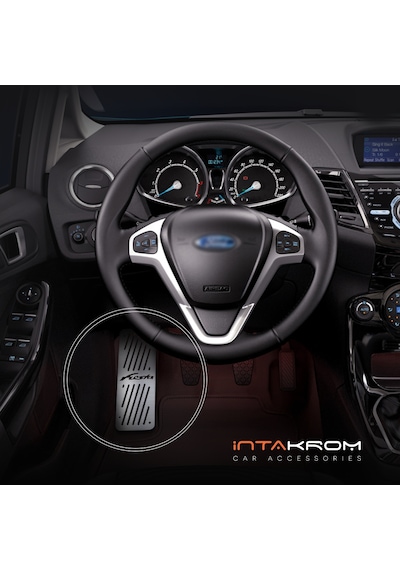 intakrom Ford Fiesta Krom Ayak Dinlendirme Pedalı - 2013 -2017