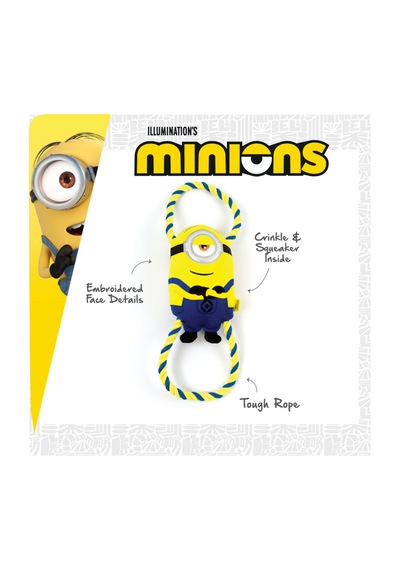 Happy Pet Minions Stuart Double Tug Köpek Çekiştirme Oyuncağı Small
