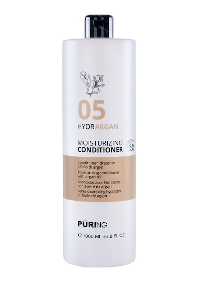 Purıng 05 Hydrargan Normal Ve Kuru Saçlar İçin Argan & Keten Tohumlu Nemlendirici Saç Kremi 1000ml