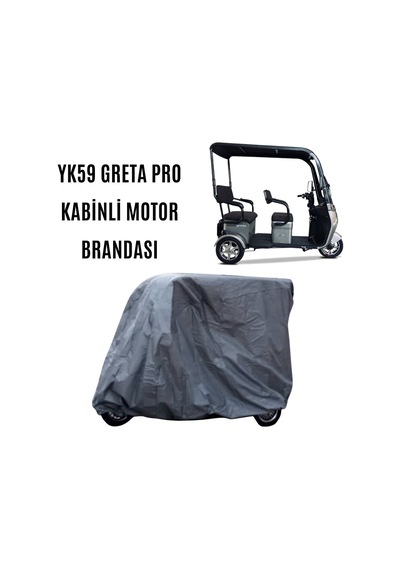 Yk59 Greta Pro 3 Tekerlekli Toz Yağmur Geçirmez Branda