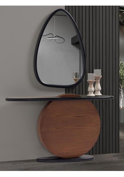 Milano Modern Dresuar Siyah