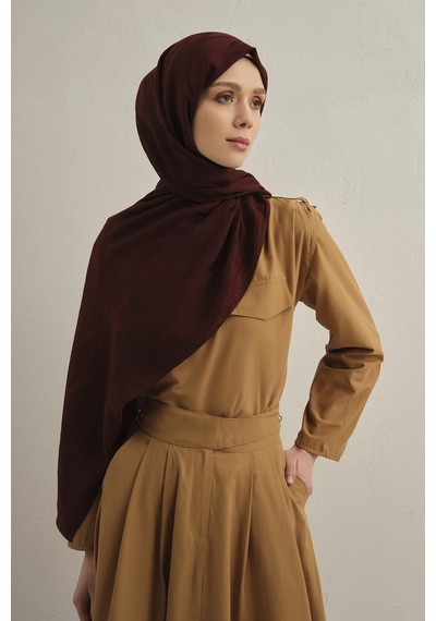 Armine Lyocell Şal - 1 - Bordo 32