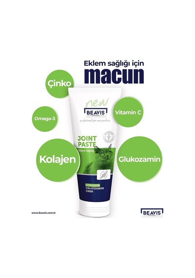 Kolajen Ve Glukozamin İçeren Eklem Sağlığı Destekleyici Kedi Macunu 85 Ml