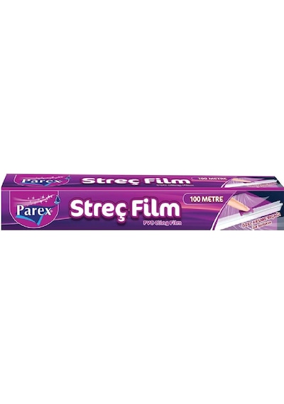 Parex Streç Film 100 Metre Kesme Bıçağı  Şeffaf