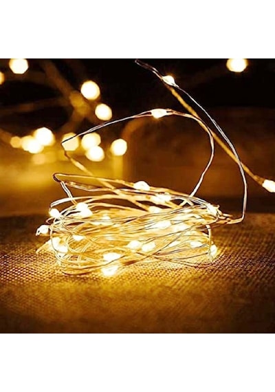 Gün Işığı Pilli Işık 10 Metre Pilli Gün Işığı Led Işık Noel Işığı Yılbaşı Işığı Yılbaşı Ağacı Işığı Gün Işığı