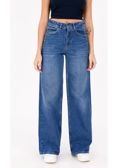 Eseclass Baggy Jean Pantolon Mavi