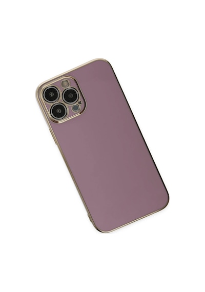 Newface - 679 - iPhone Uyumlu 14 Pro Kılıf Volet Silikon - Novapazr - - Mor