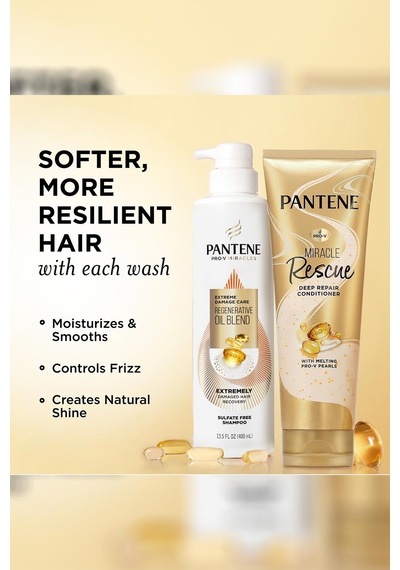 Pantene The Regenerative Oil Blend Onarıcı Şampuan Ve Saç Kremi Seti