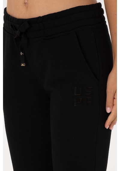 U.S. Polo Assn. Kadın Siyah Jogger Eşofman Altı 50313591-VR046