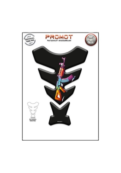 Universal Motosiklet Tank Pad 3d Sticker 0027 Diğer