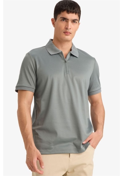 Defacto Regular Fıt Polo Tişört F9857ax26spgn1083 Yeşil-gn1083