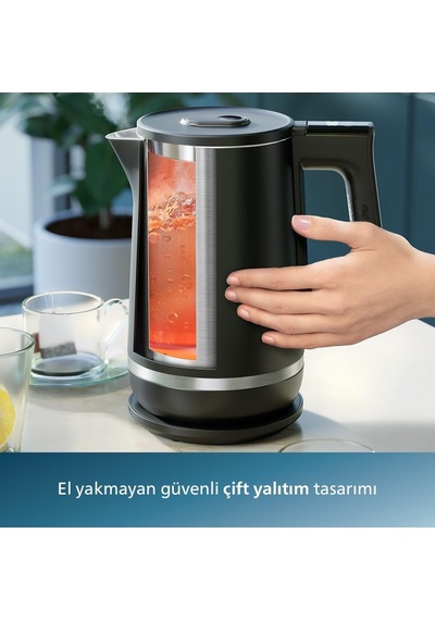 Philips 7000 Serisi Çift Yalıtımlı Su Isıtıcısı, 1,7 L Kapasite,