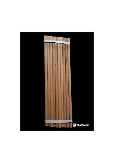 10 Adet 40 Cm Tahta Tünek