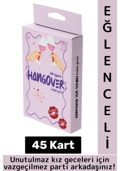 Eğlenceli Arkadaş Parti Özel Gün Kız Kıza Cesur İtiraf Oyun Hangover Mini İçki Oyunu-kızlar Gecesi