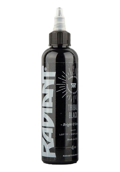 Tribal Black - Radiant Tattoo Dövme Boyası - 4oz/120ml