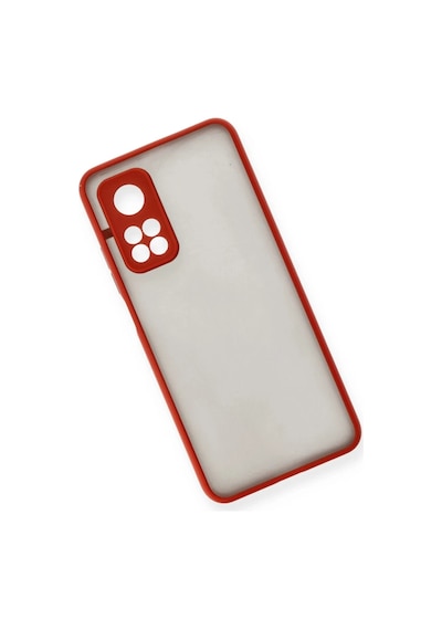 Xiaomi Mi 10t Uyumlu Kılıf Montreal Silikon Kapak - Kırmızı