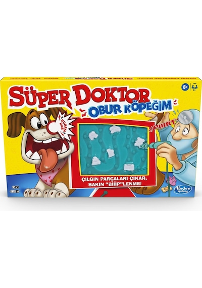 Süper Doktor Obur Köpeğim Lisanslı Hasbro Kutu Oyunu