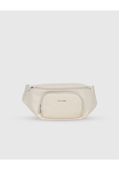 David Jones Unisex Bel Çantası Cm7364 Ekru