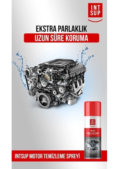 Intsup Araba Motor Temizleme Spreyi 500 Ml