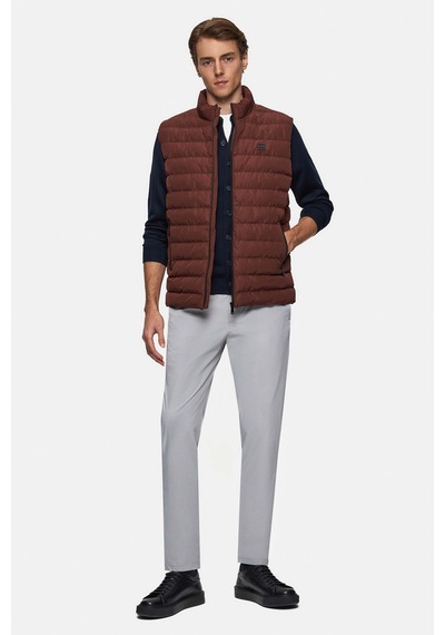 Twn Slim Fit Kiremit Düz Yelek Mont 3ecy70501503m KIREMIT