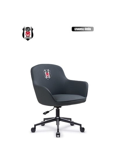 Fanchair X Beşiktaş Icon Gri Çalışma Koltuğu-40