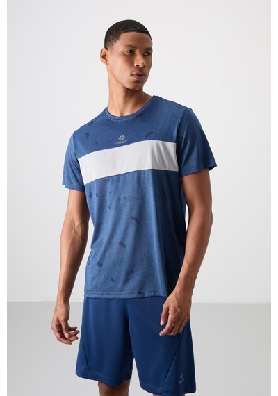 Tommy Life Parlament Polyester Nefes Alan Jakarlı İnce Esnek Standart Fit Erkek Performans T-shirt - 88398 Parlament